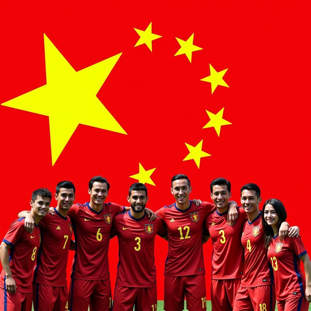 Vietnamese football team photo