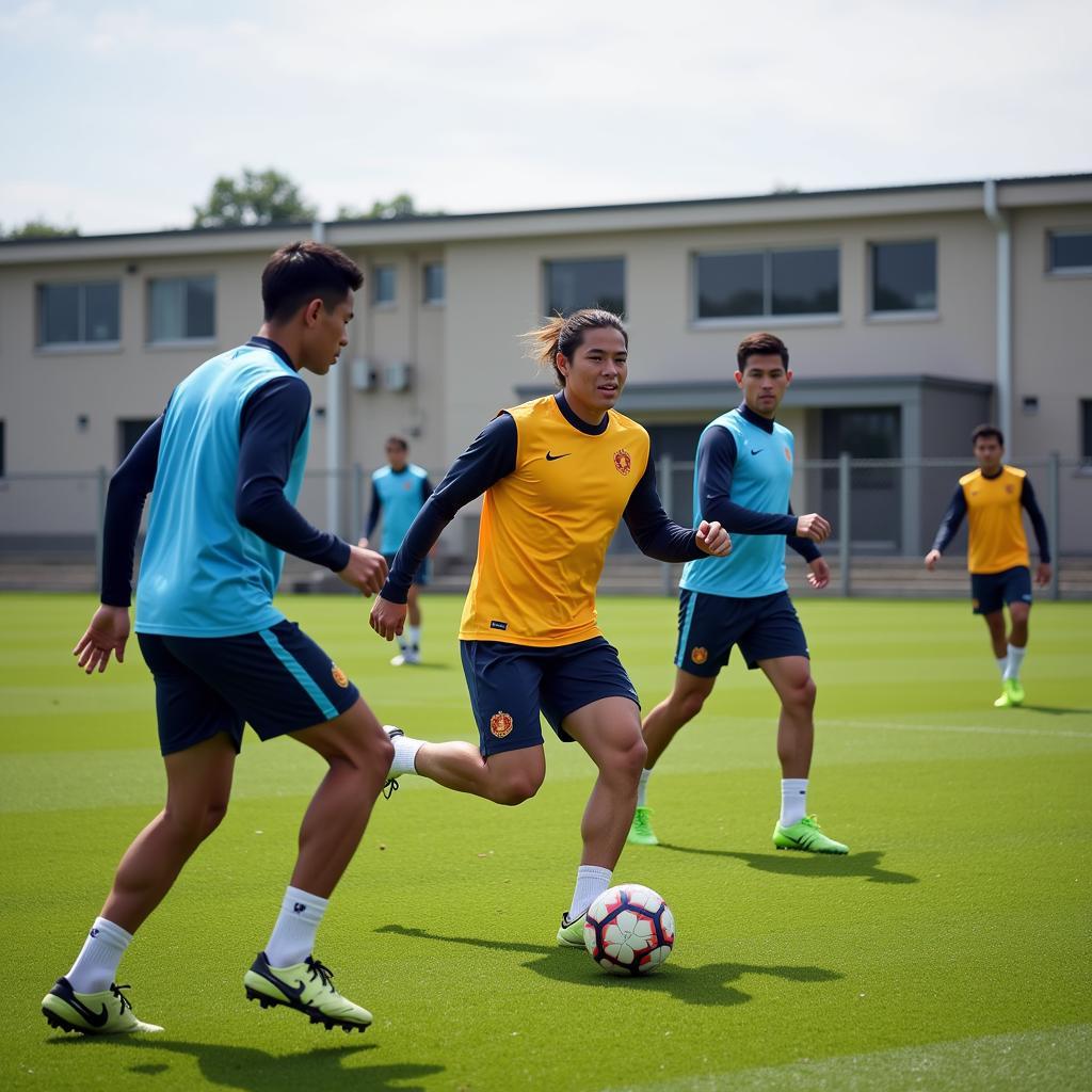 Vietnamese Footballers Training in Europe