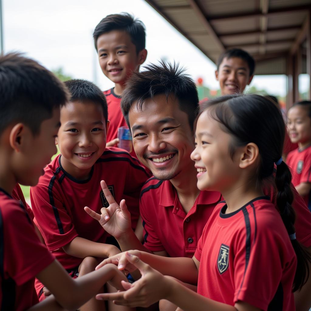 Xuan Truong engages with fans and participates in community events, demonstrating his humility and commitment to giving back.