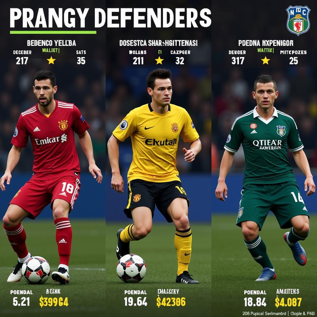 Young Defenders with High Growth in PES