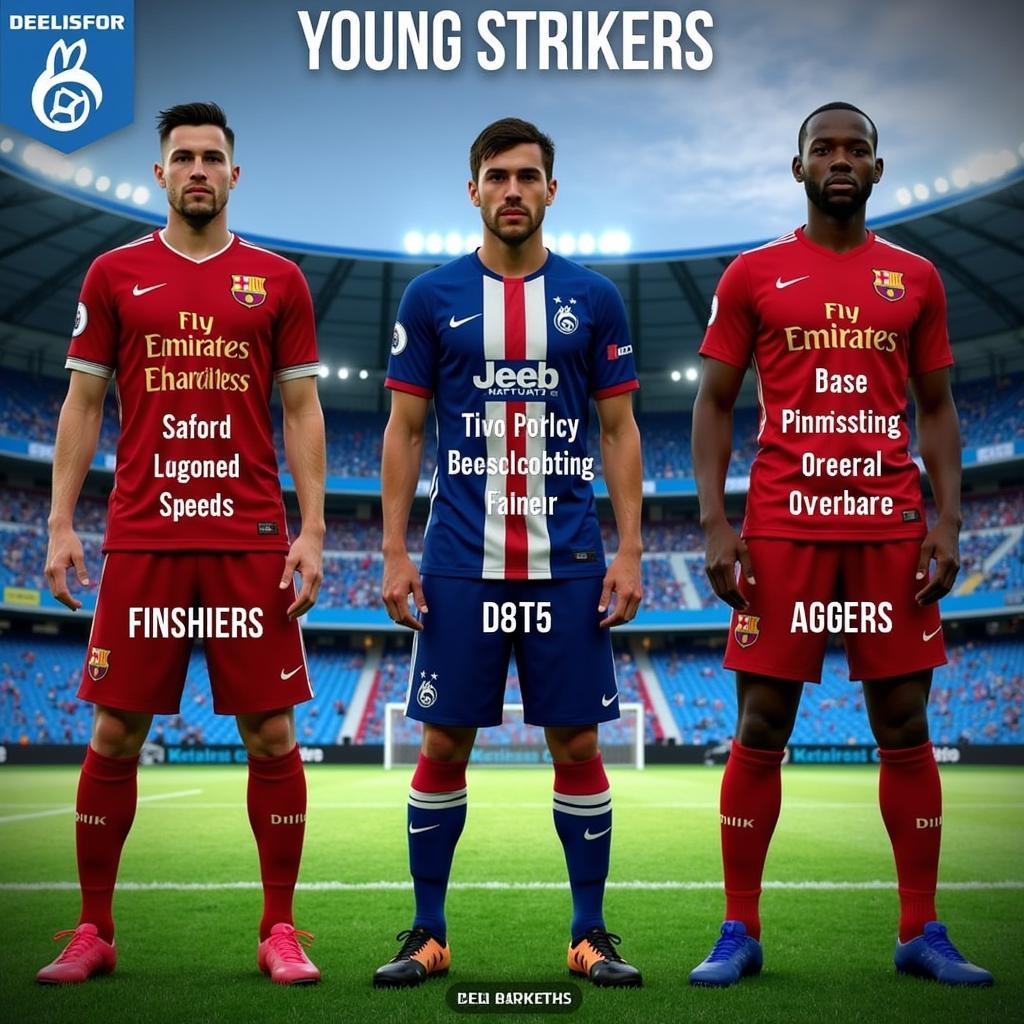 High Potential Young Strikers in PES