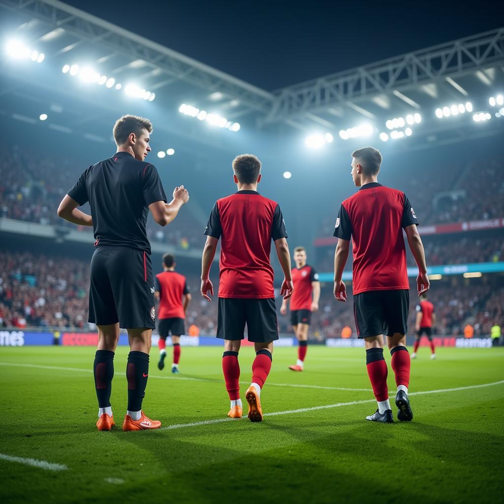 Young Football Players Debuting