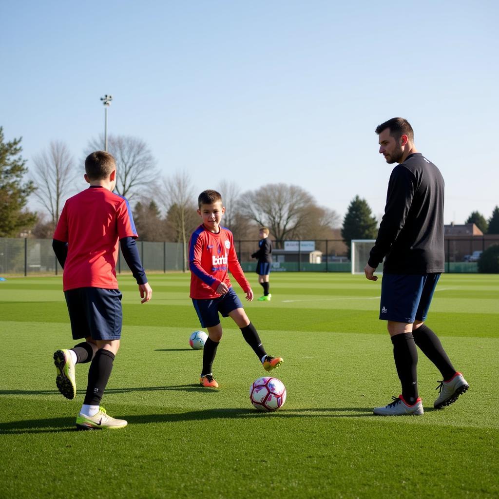 Youth Academy Football Training