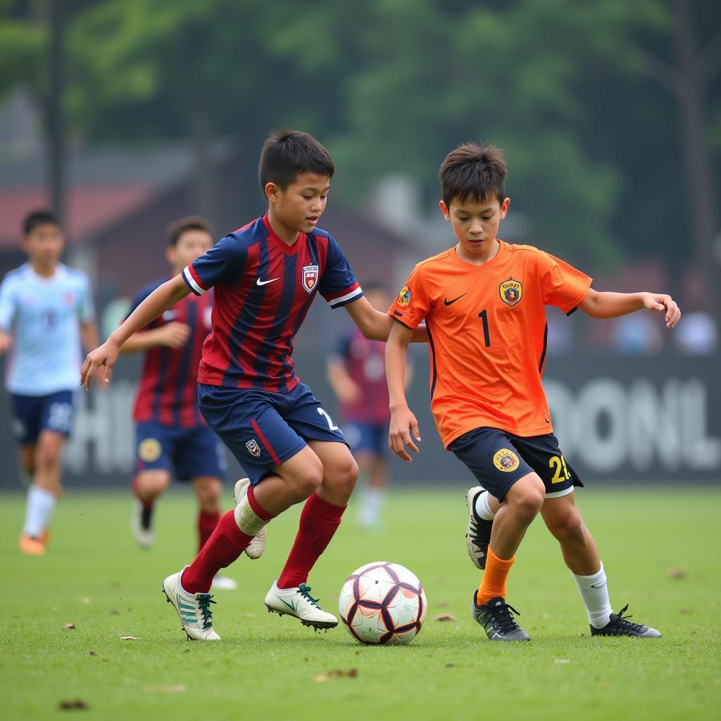 Youth Football Match in Ho Chi Minh City, 2019