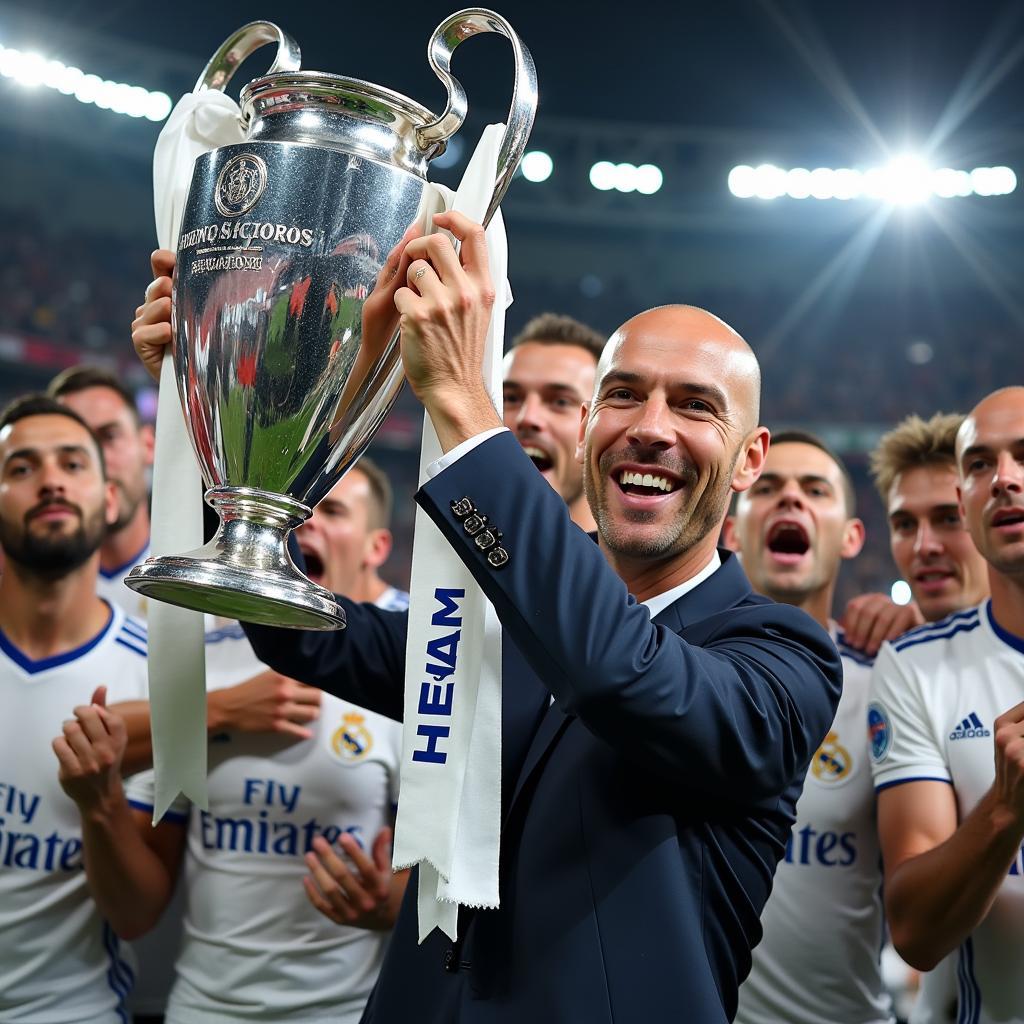 Zidane's Champions League Victories