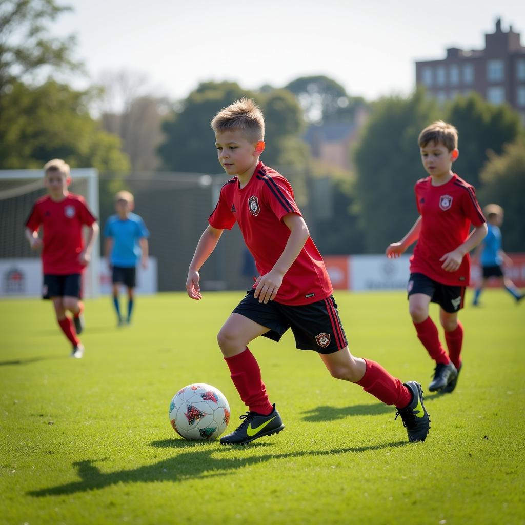 06U P4 Players Engaged in a Match