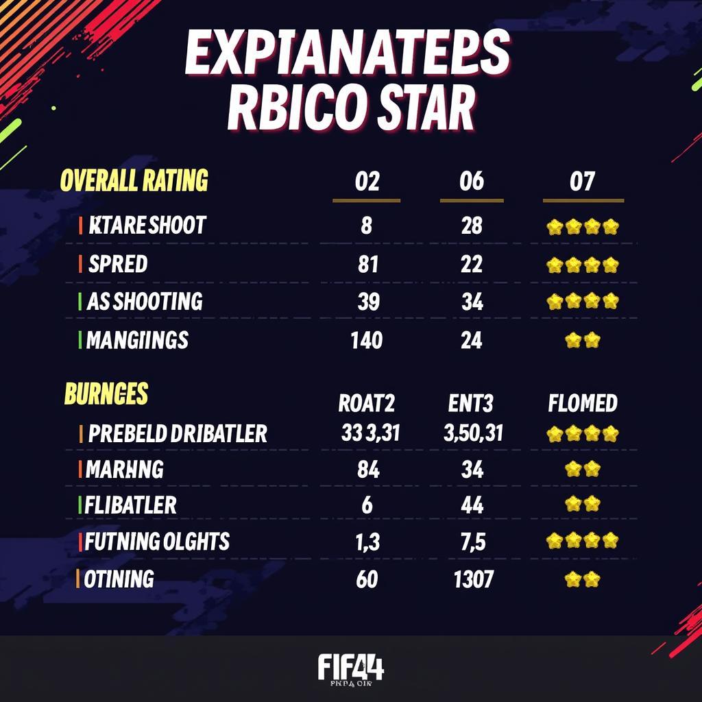 6-Star Player Stats in FIFA Online 4