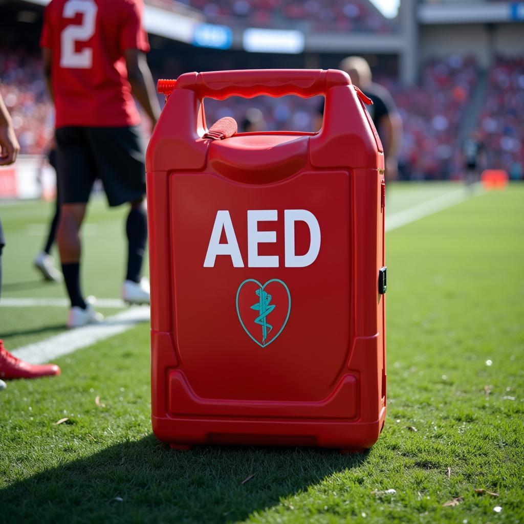 AED on a Football Field