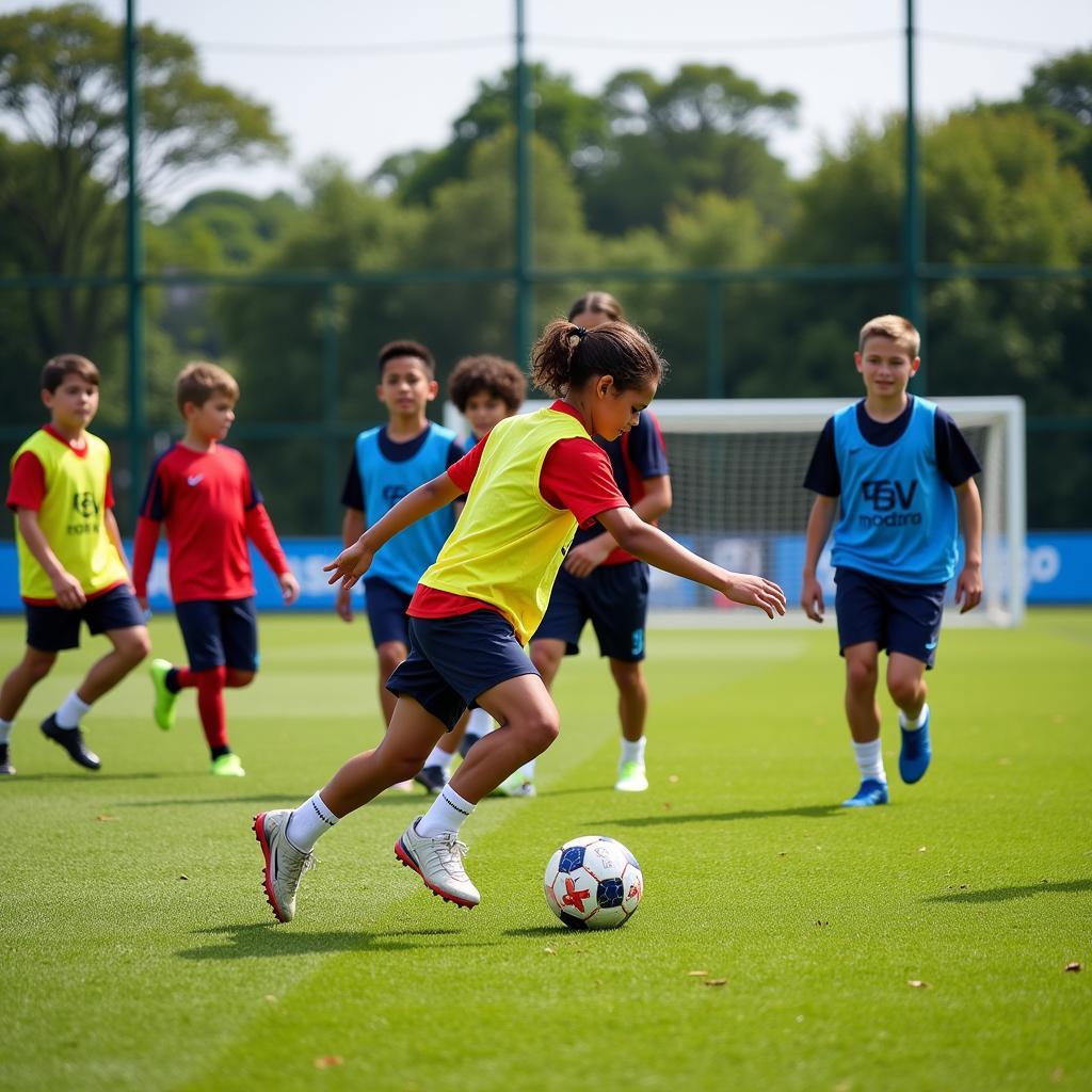 Ajax Youth Academy Training Session