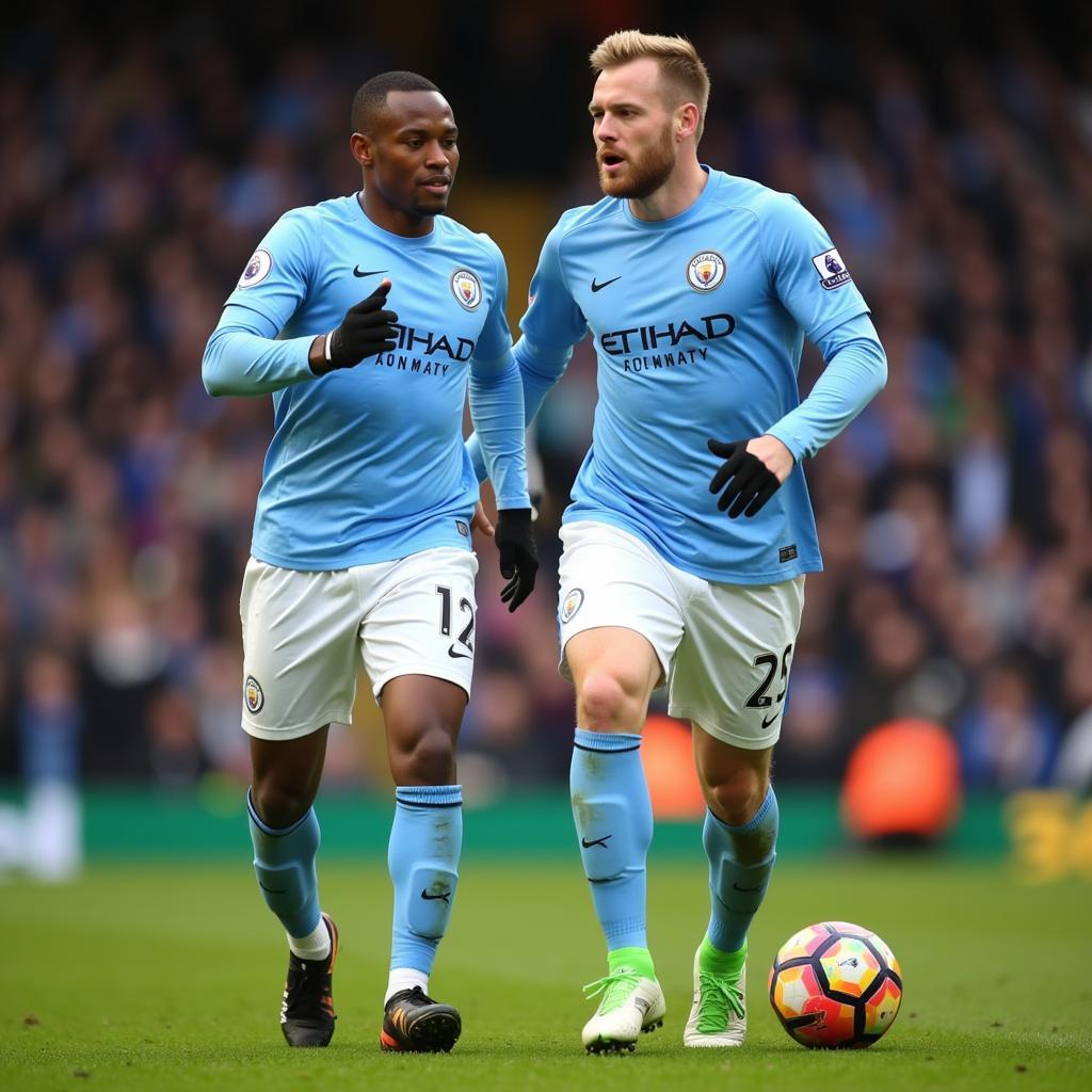 Akanji and Haaland Reunited at Manchester City