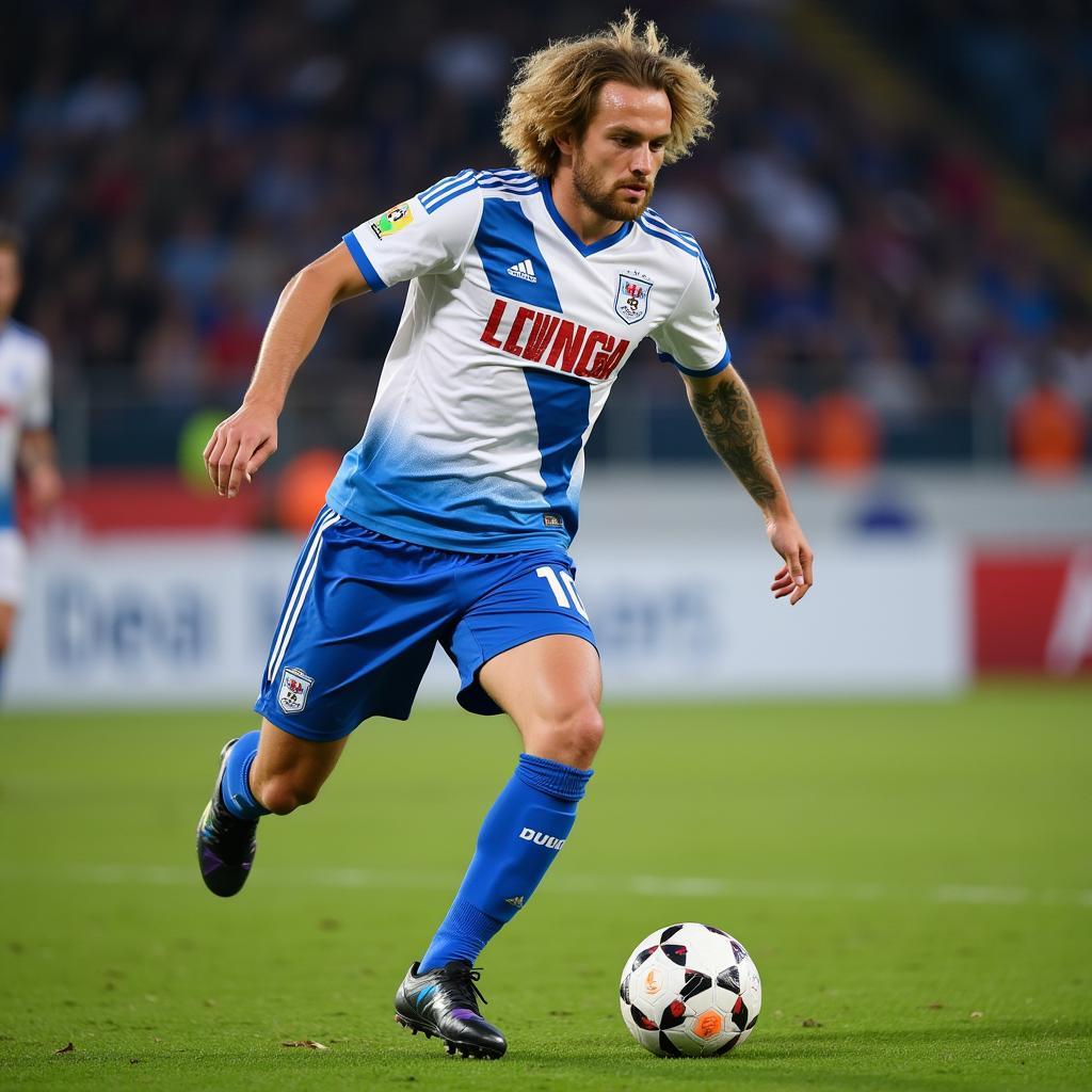 Alen Halilovic playing for HNK Rijeka