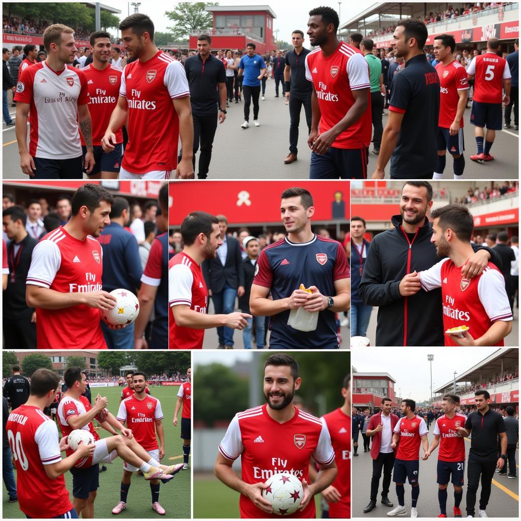 Arsenal Players Visiting Vietnam