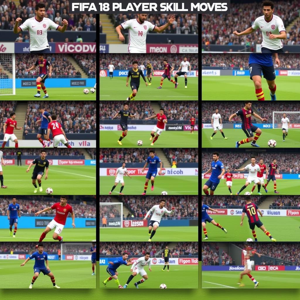 Asian Players FIFA 18 Skill Moves