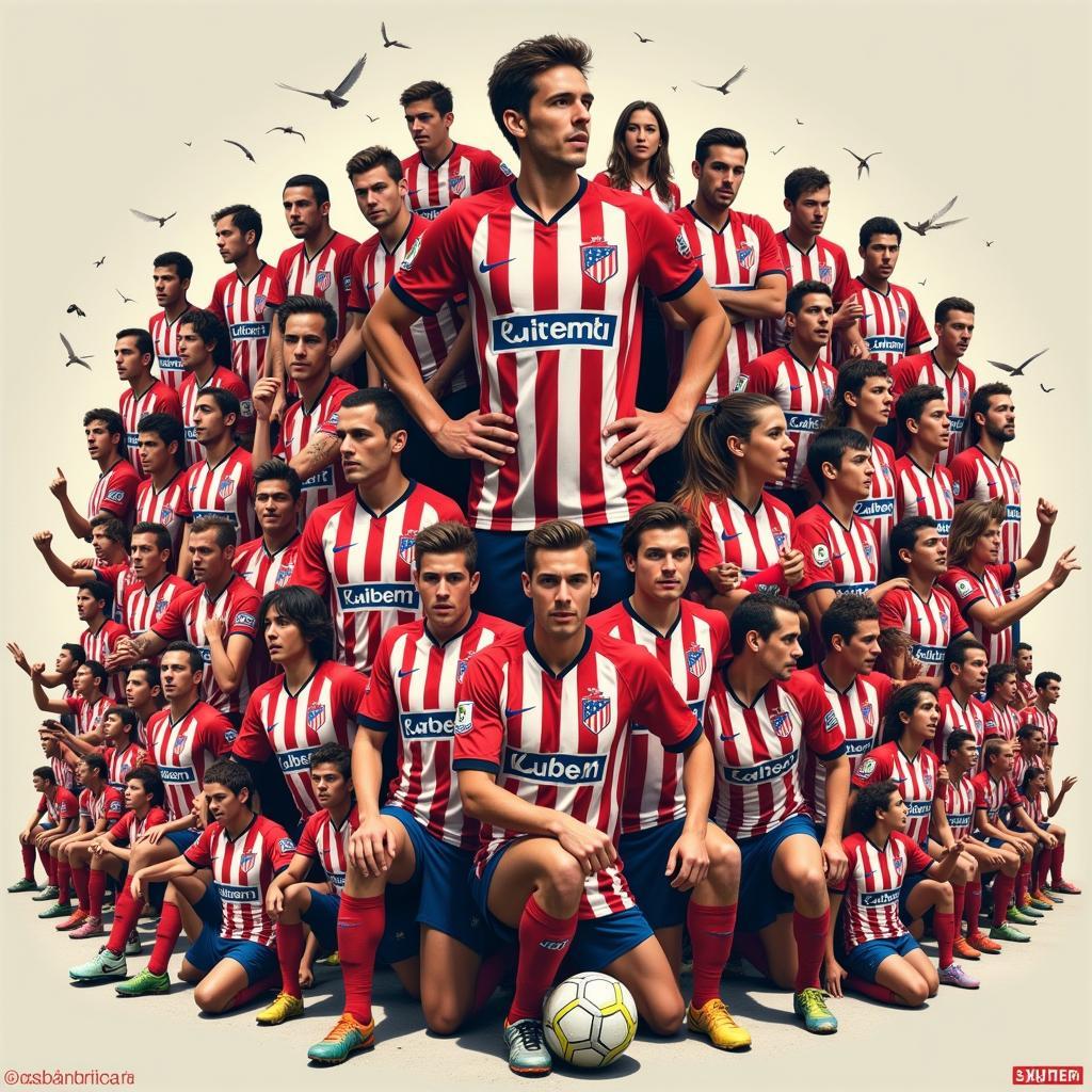 Celebrating Atletico Madrid's Squad: Past and Present