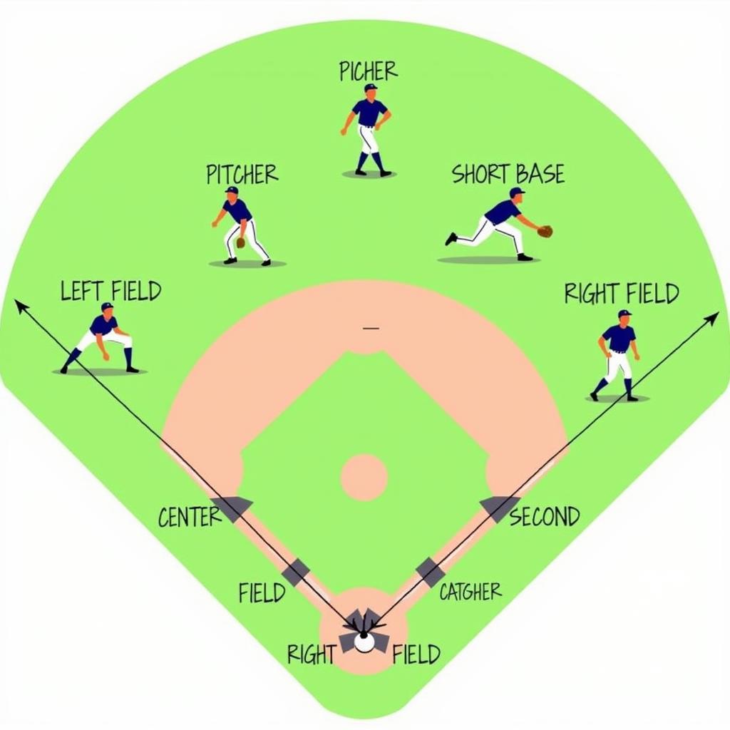 Baseball Player Positions on the Field