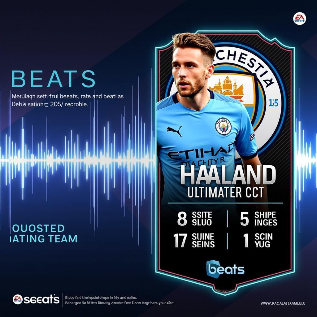 Beats Haaland Ultimate Team Card in EA Sports FC