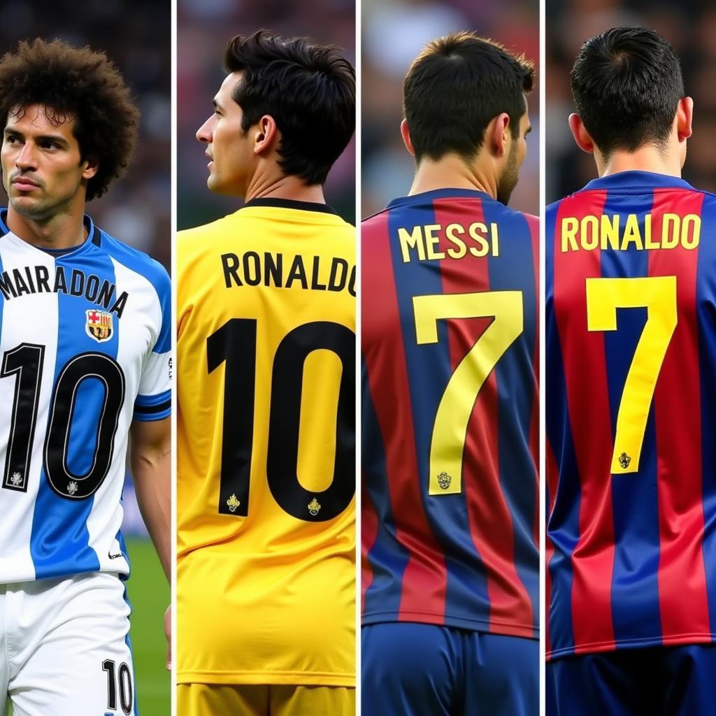 Iconic Football Jersey Numbers: Players and Their Stories