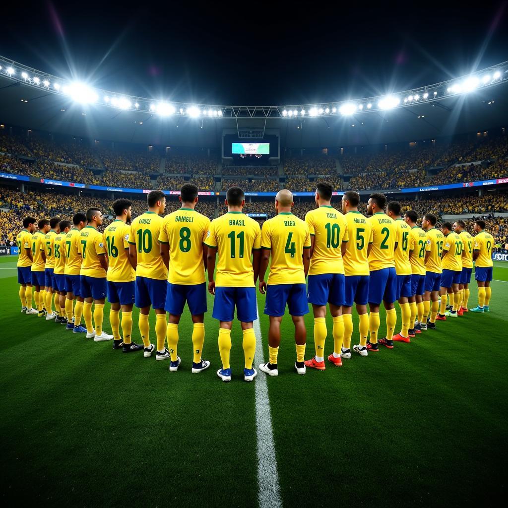 Brazil's National Team Lineup at the 2018 FIFA World Cup