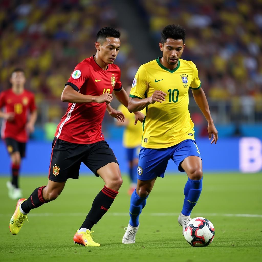 Brazilian Football Player Competing in Vietnam