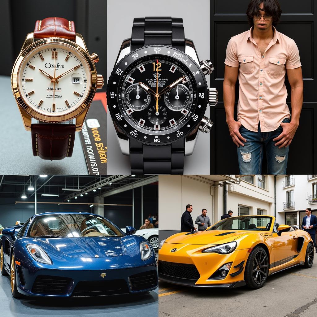 Players using stolen credit cards to buy luxury items like watches and cars.