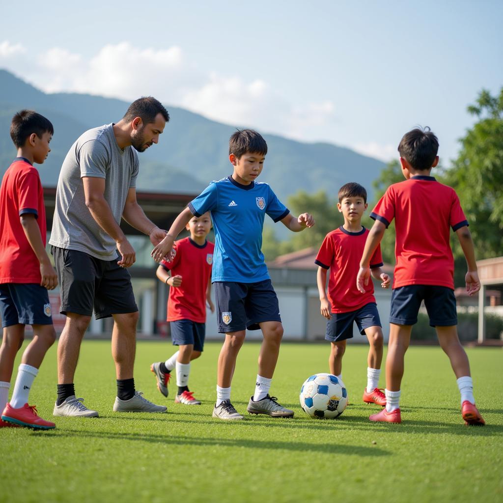 Youth Football Development at Cau Gio Bay Thu Duc