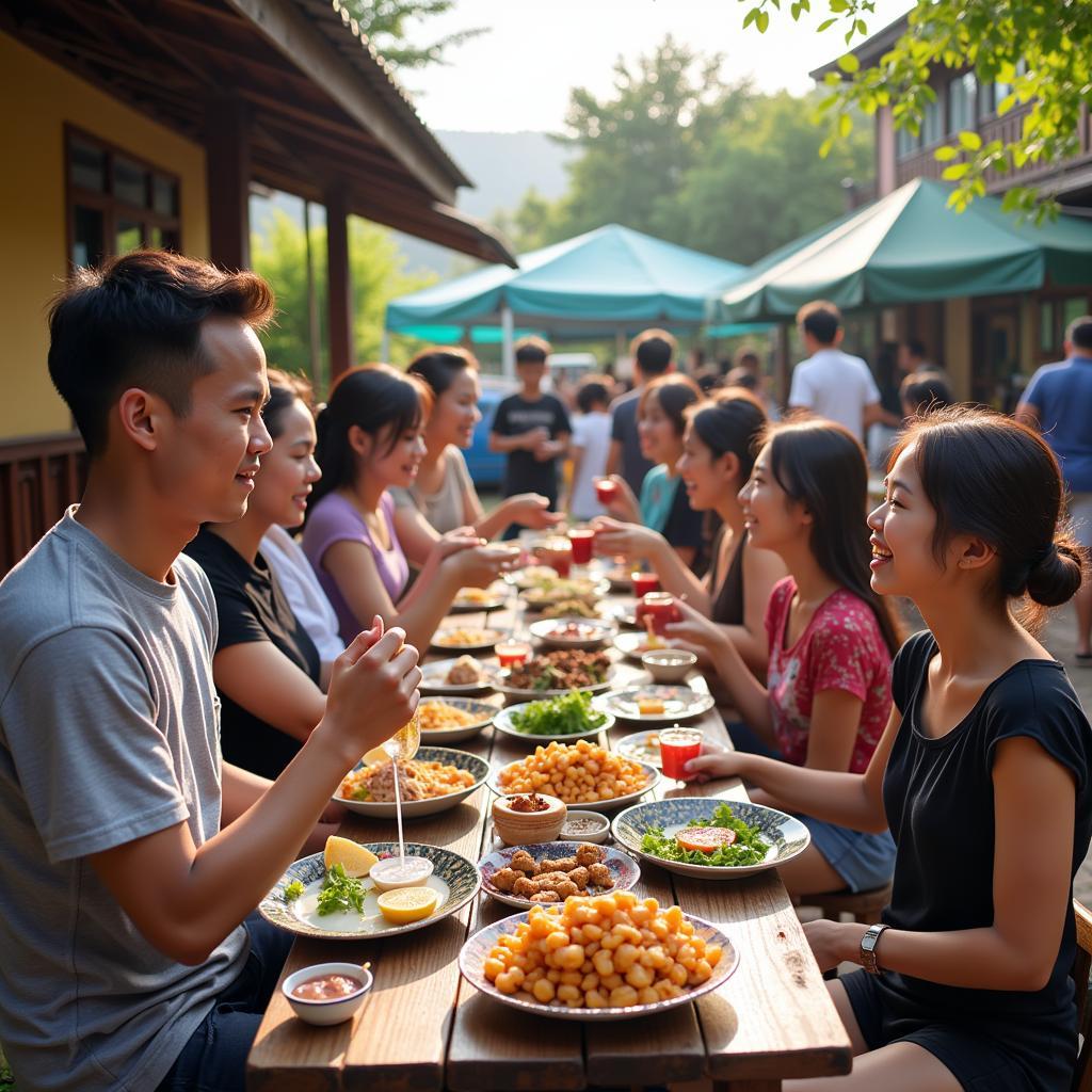 Community Gathering at Cau Giong Thu Duc