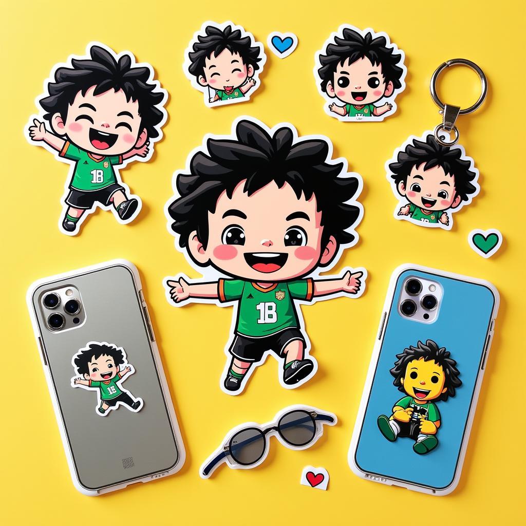 Chibi Marcelo Stickers and Merchandise