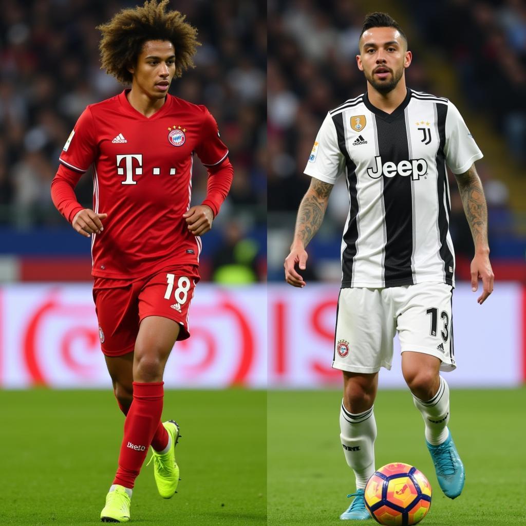 Corentin Tolisso and Adrien Rabiot: Midfield Maestros Born in 1994