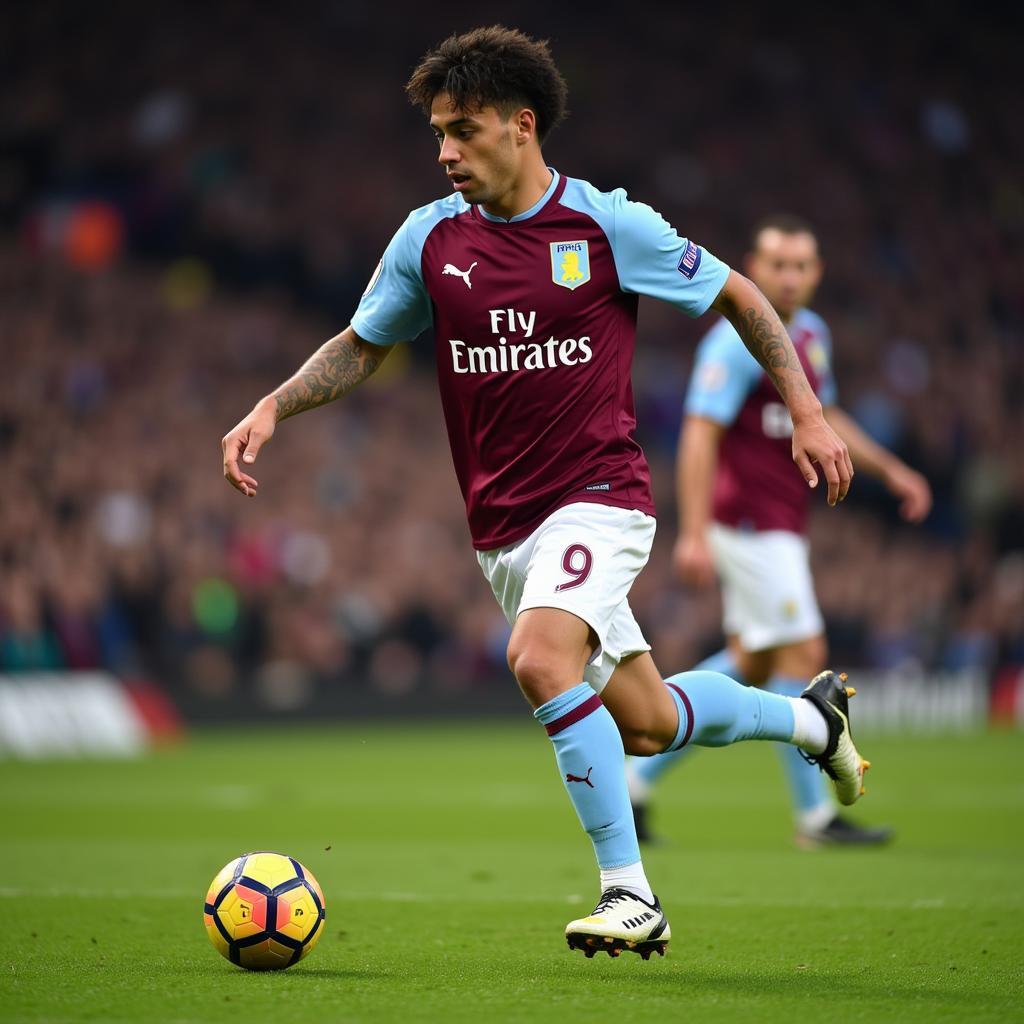 Coutinho Playing for Aston Villa