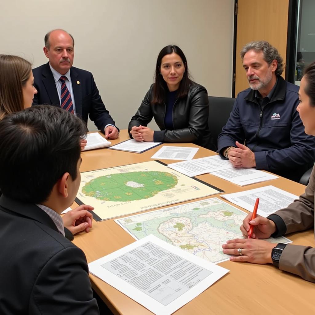 Deb Haaland meeting with Tribal Leaders