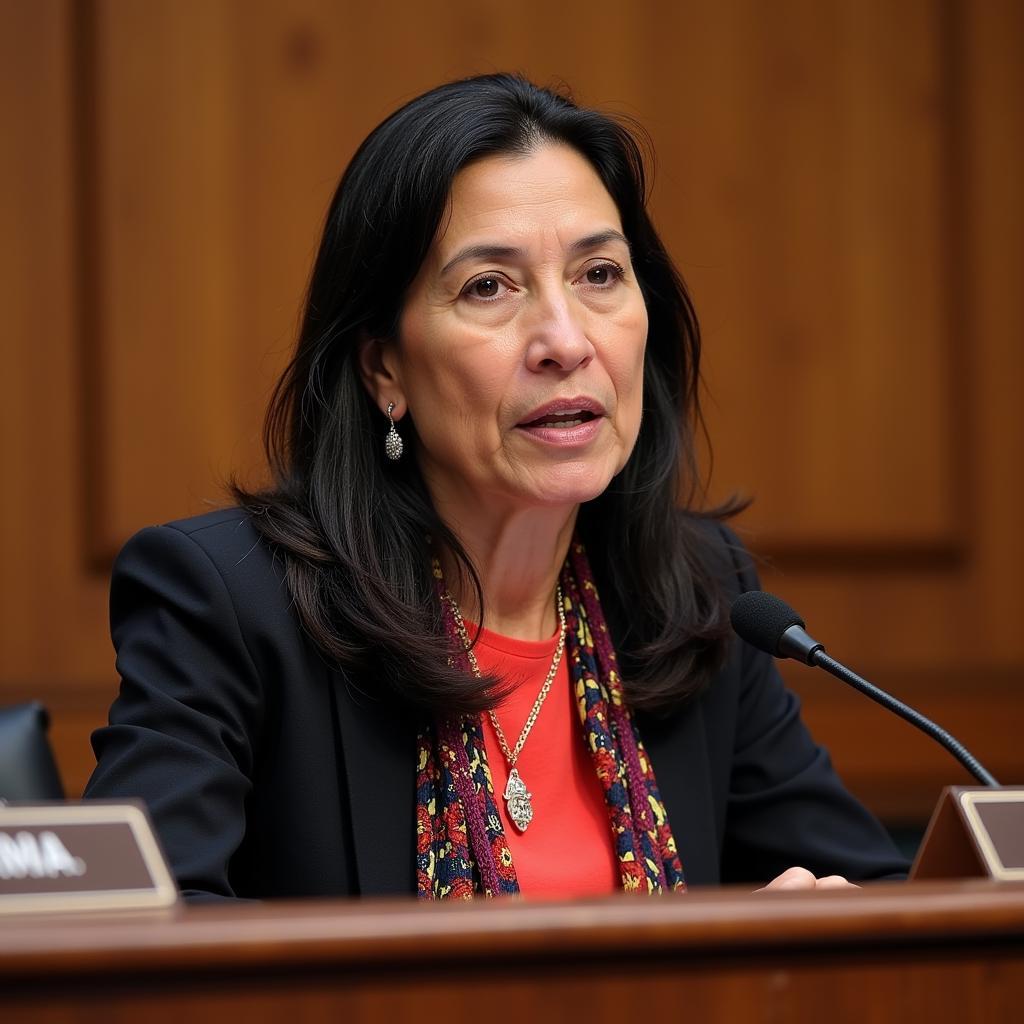 Deb Haaland as Secretary of the Interior