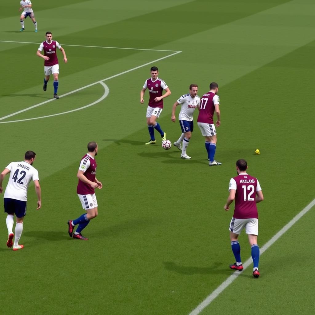 Defending Against Haaland in EA FC