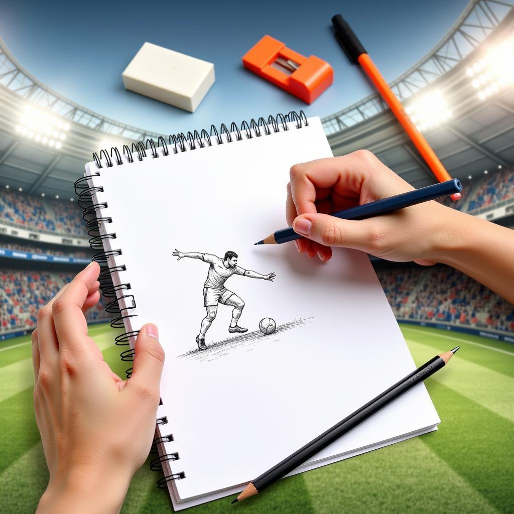 Beginner's Guide to Drawing Football Players