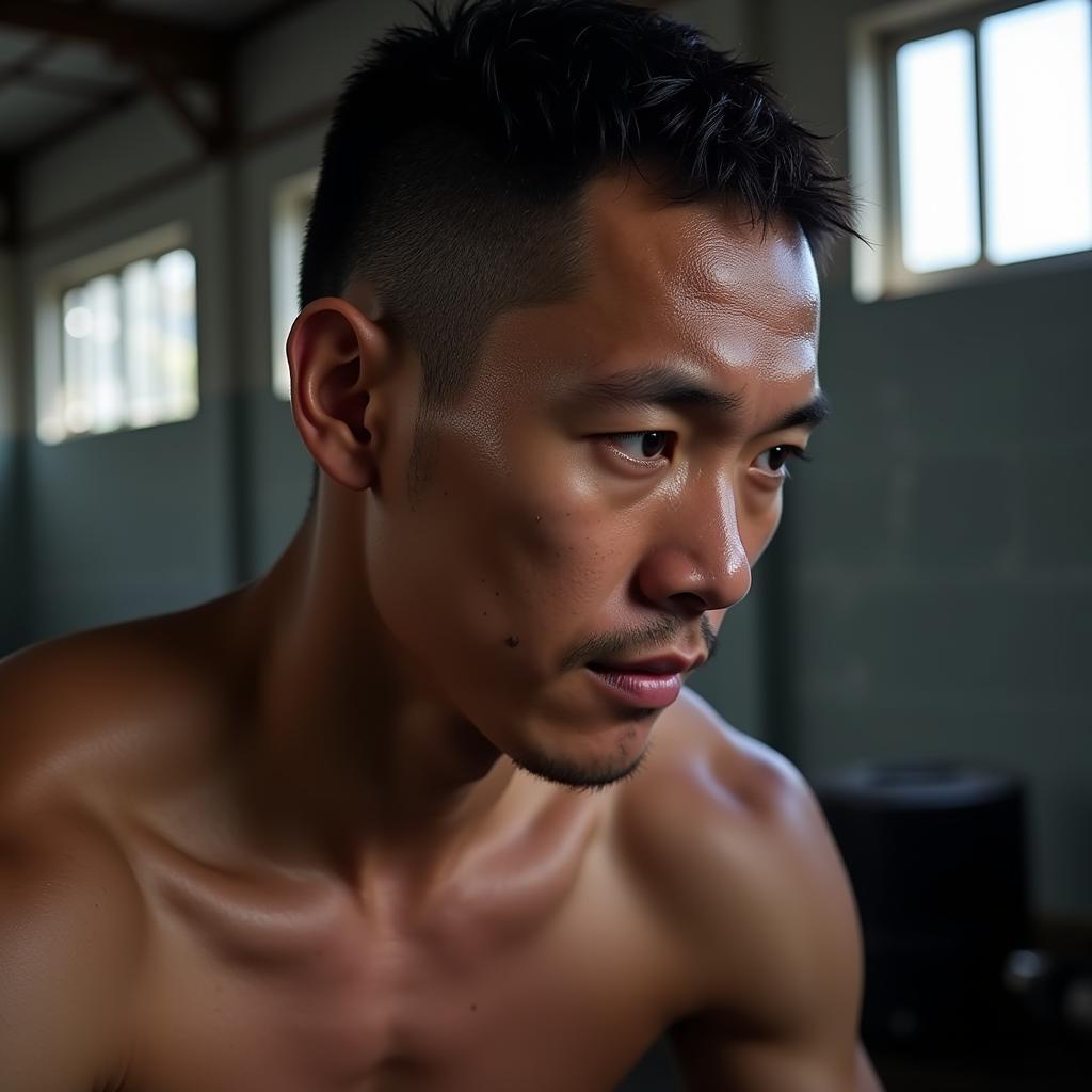 Duy Manh's Dedication to Training