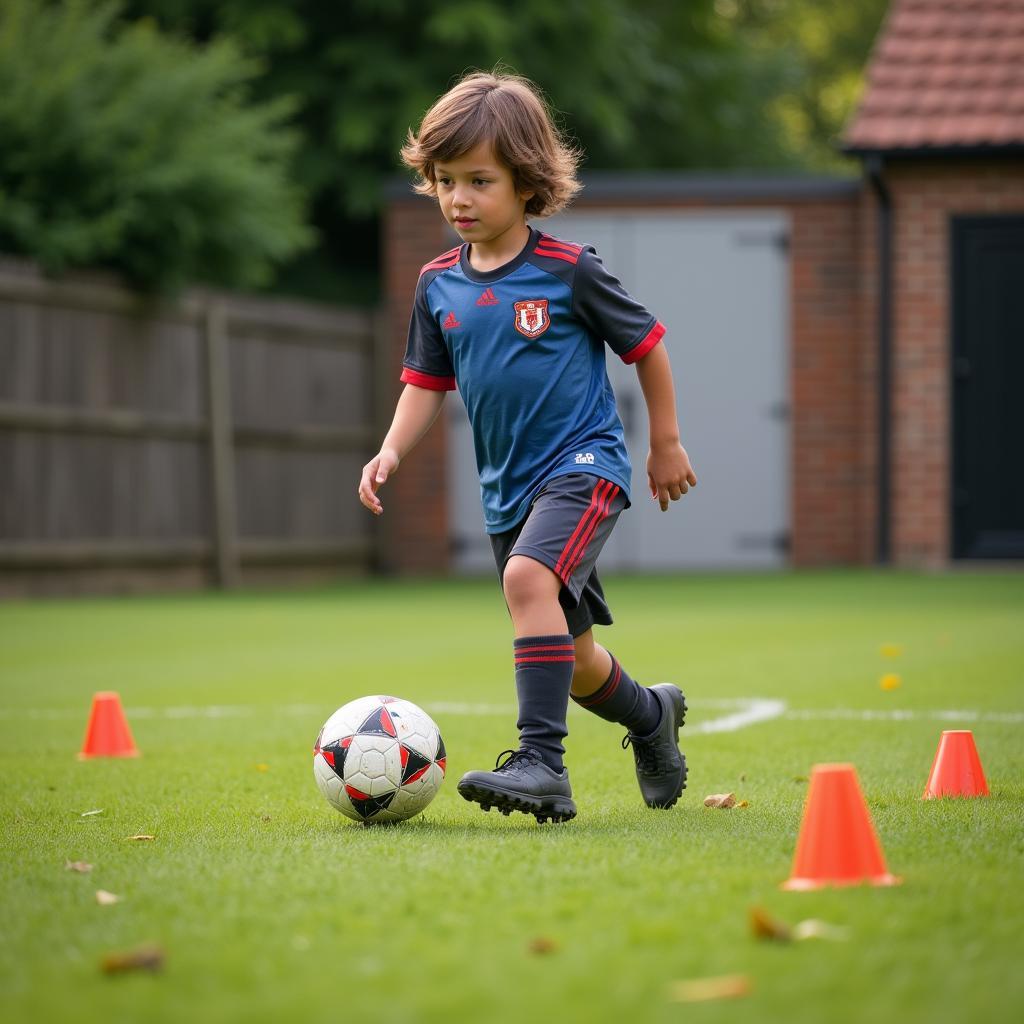 Early Days of Football Training