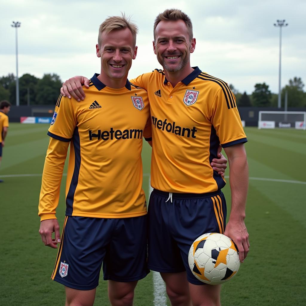 Erling Haaland and Alfie Haaland