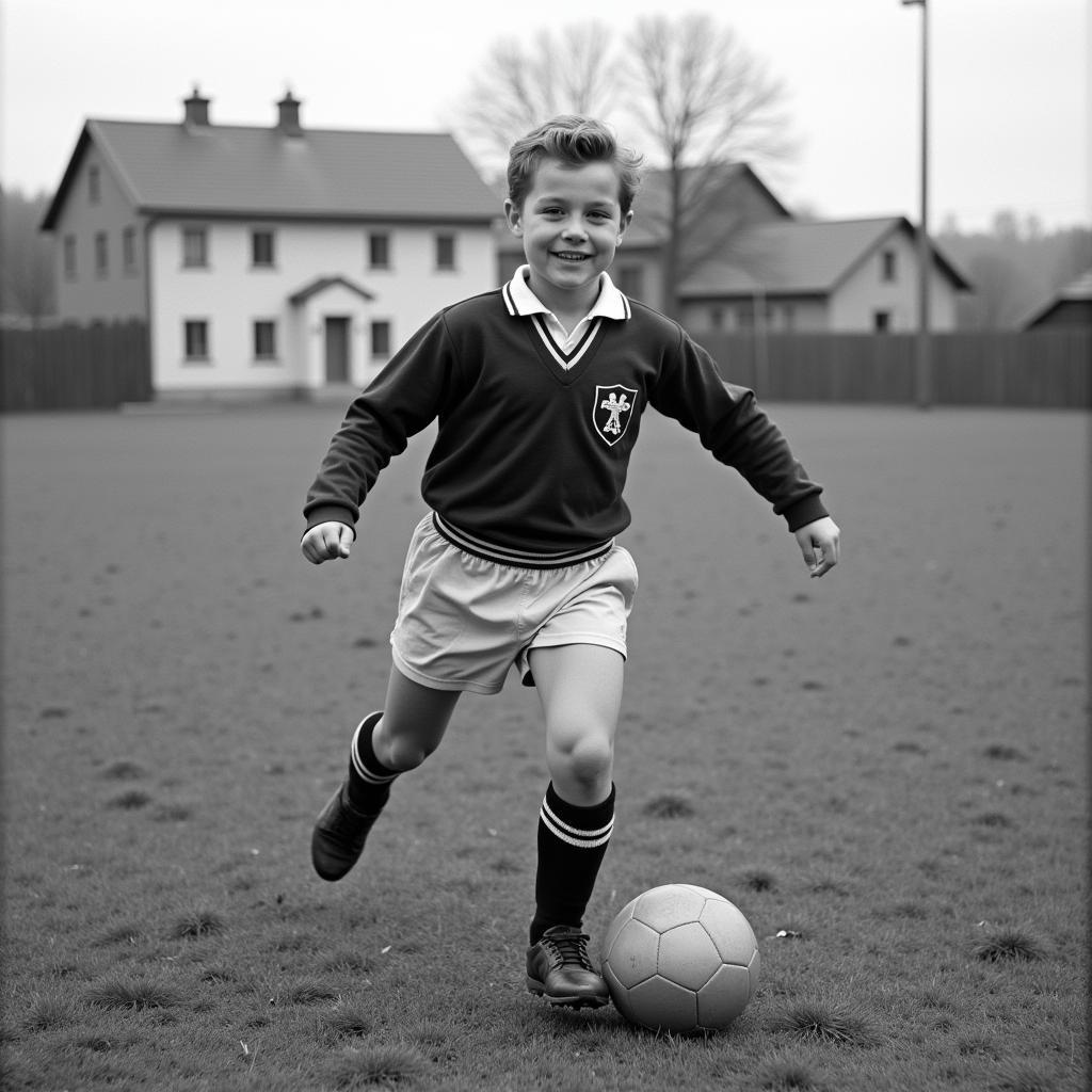 Erling Haaland in his childhood