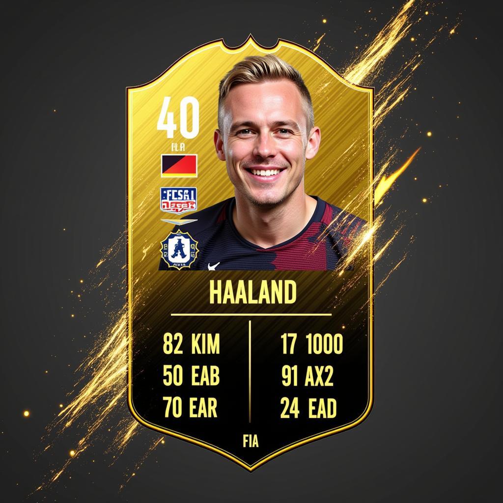 Erling Haaland FIFA 20 Ultimate Team Card