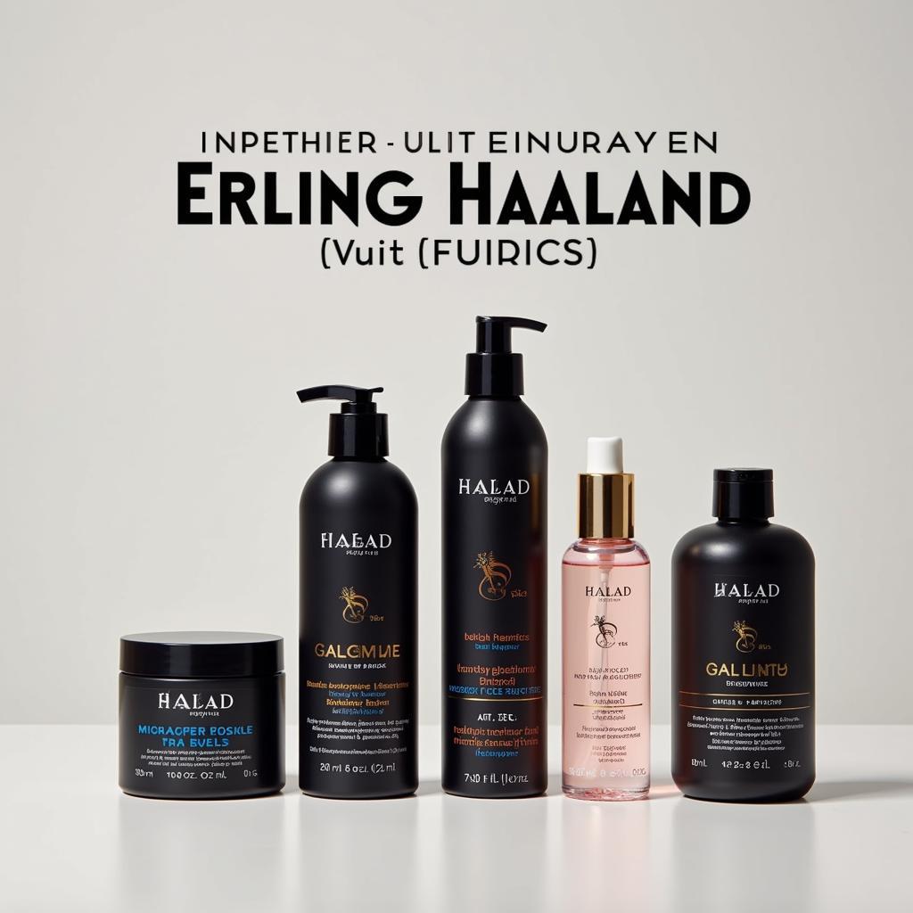 Erling Haaland's Hair Care Products