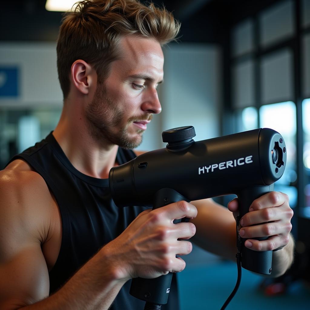 Erling Haaland Hyperice Endorsement