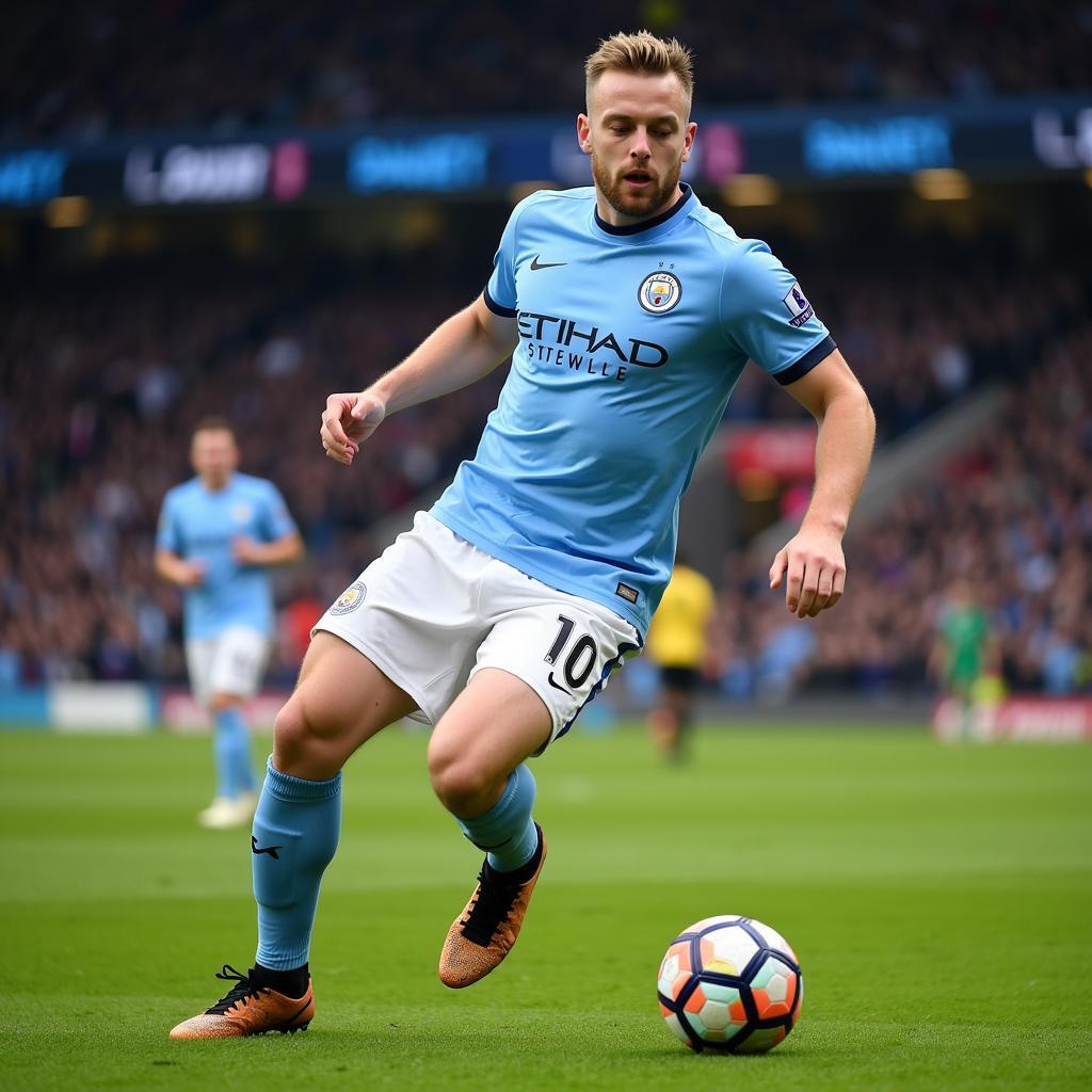 Haaland's debut game in a Manchester City jersey