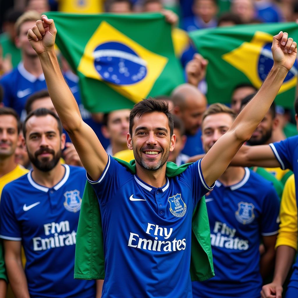 Impact and Legacy of Brazilian Players at Everton