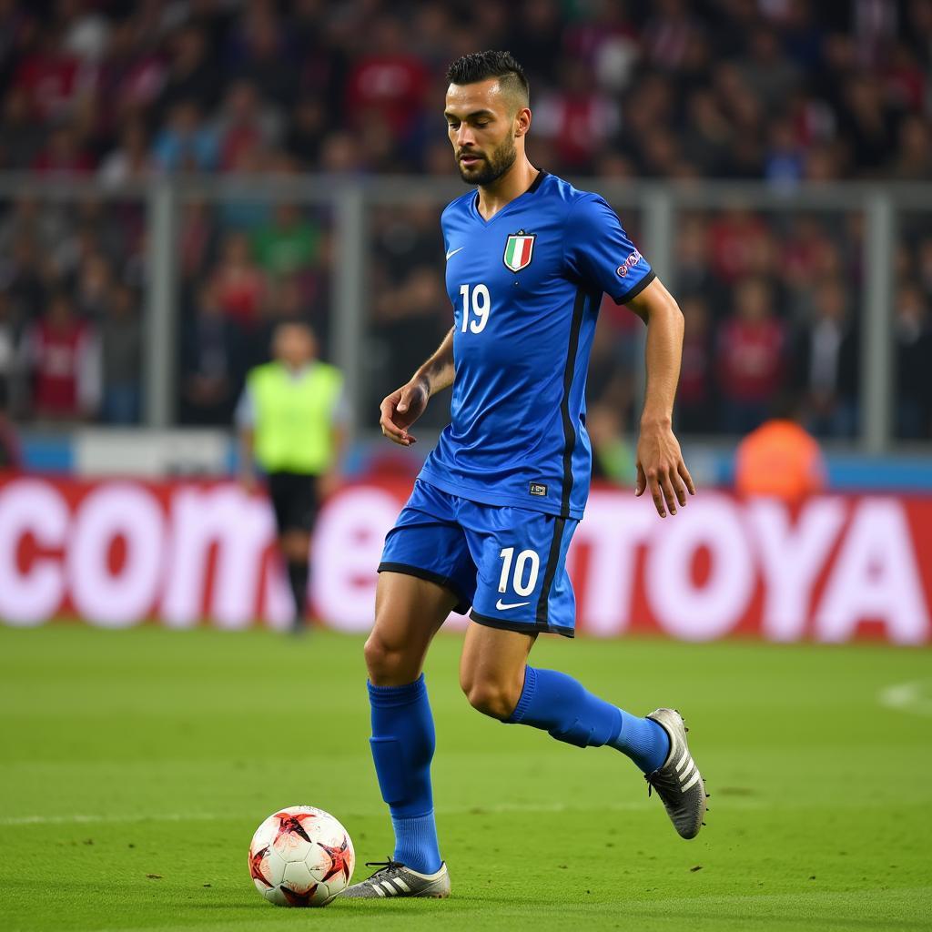 Fabio Quagliarella Representing Italy