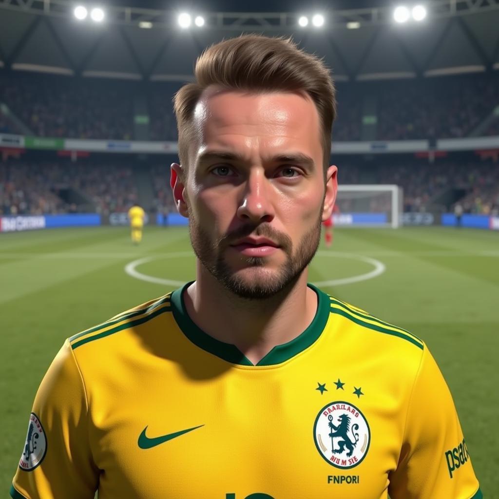 Erling Haaland FC 24 Gameplay Screenshot