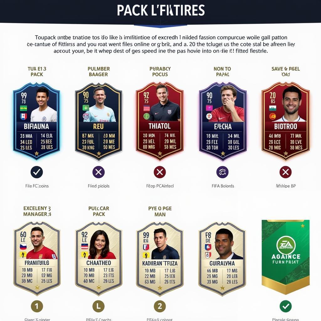 Different Types of FIFA Online 4 Packs