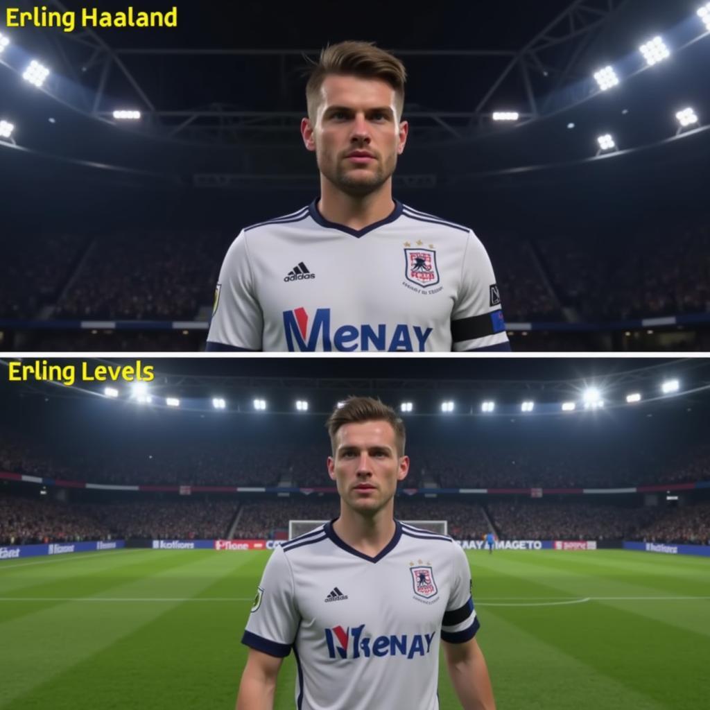 FIFA Online 4 Screenshot Showing Incorrect Player Level