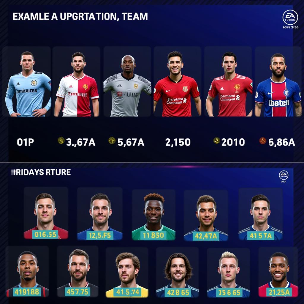 FIFA Online 4 Upgraded Team Showcase