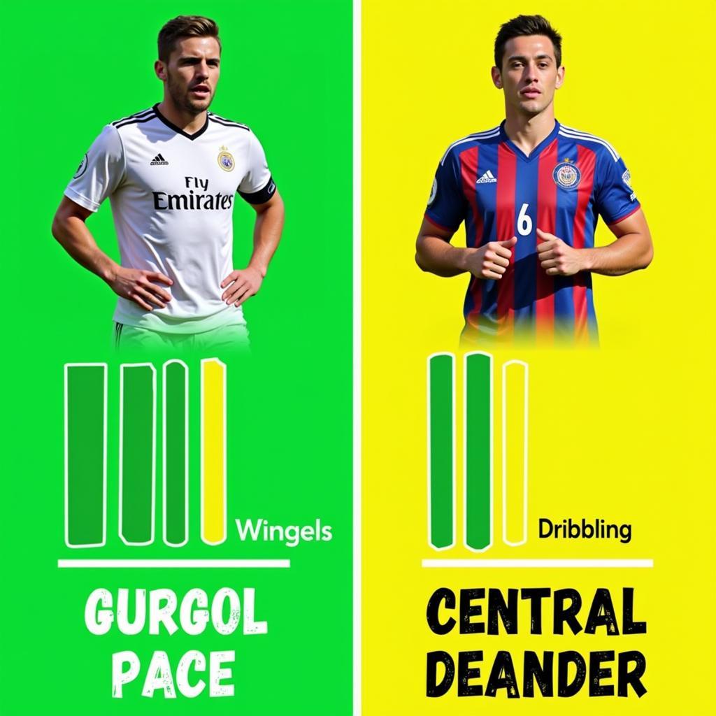 FO3 Player Comparison: Pace and Dribbling