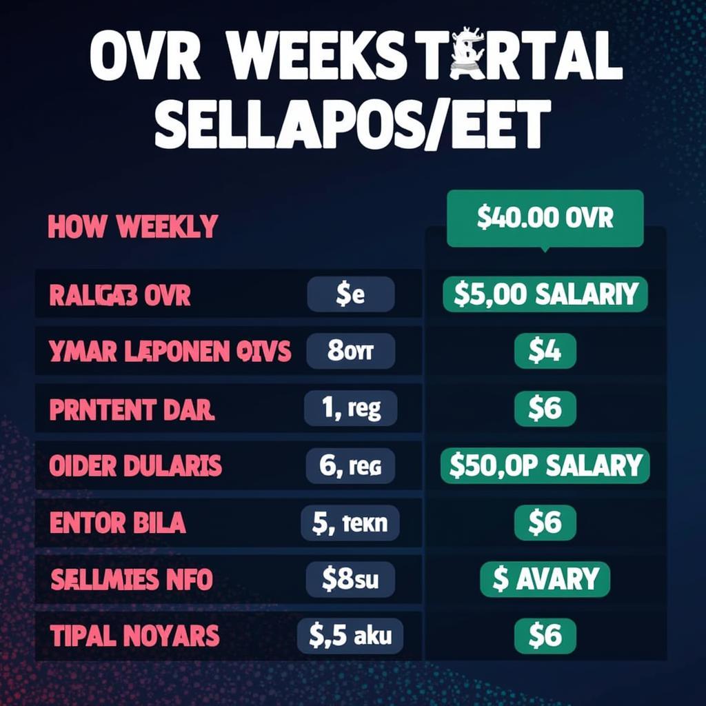 FO4 Player Stats and Salary Comparison