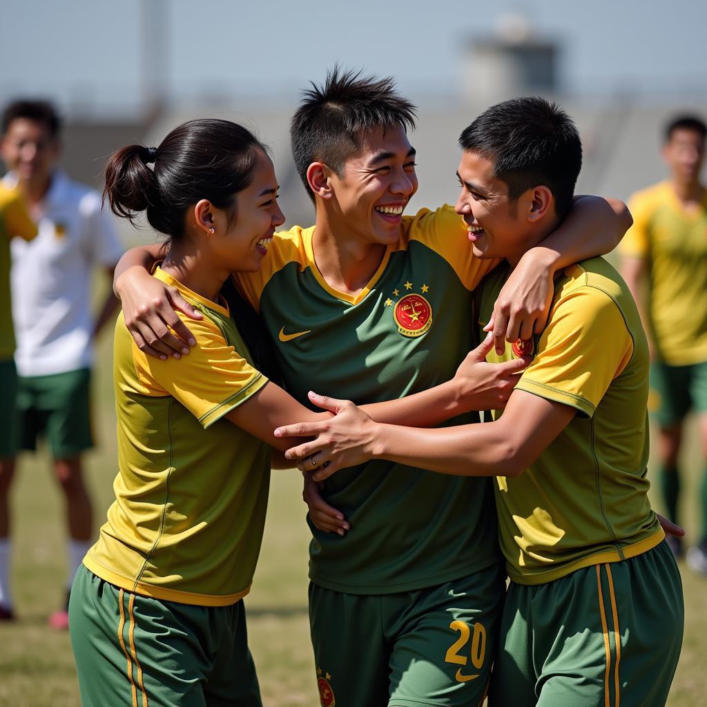 Vietnamese FO4 Team Celebrating a Victory